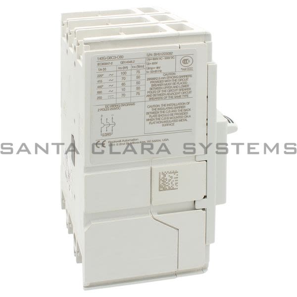 Allen Bradley 140G-G6C3-C60 Circuit Breaker Product Image
