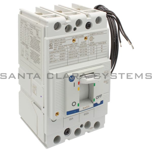 Allen Bradley 140G-G6C3-C60-KA Circuit Breaker Product Image