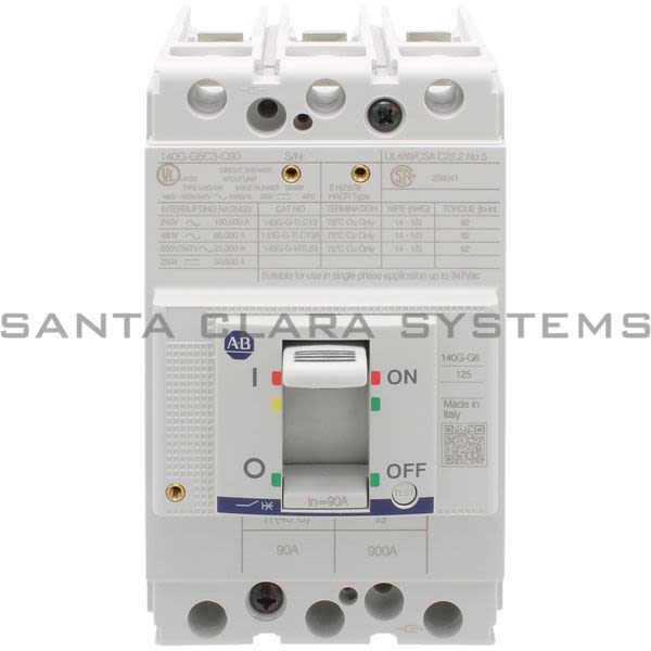 Allen Bradley 140G-G6C3-C90 Circuit Breaker Product Image