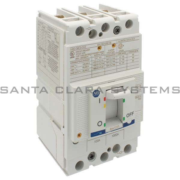 Allen Bradley 140G-G6C3-D10 Circuit Breaker Product Image