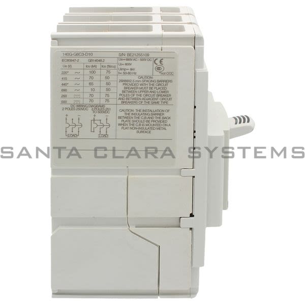 Allen Bradley 140G-G6C3-D10 Circuit Breaker Product Image