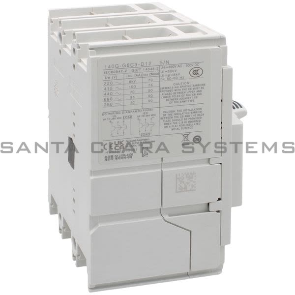 Allen Bradley 140G-G6C3-D12 Circuit Breaker Product Image