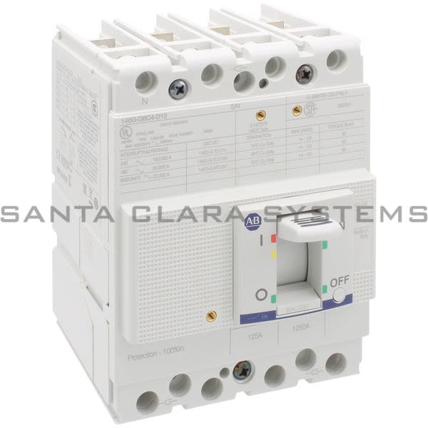 Allen Bradley 140G-G6C4-D12 Circuit Breaker Product Image