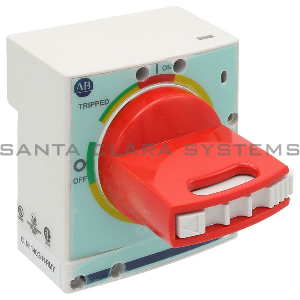 Allen Bradley 140G-H-RMY Direct Rotary Handle | Red/Yellow Product Image