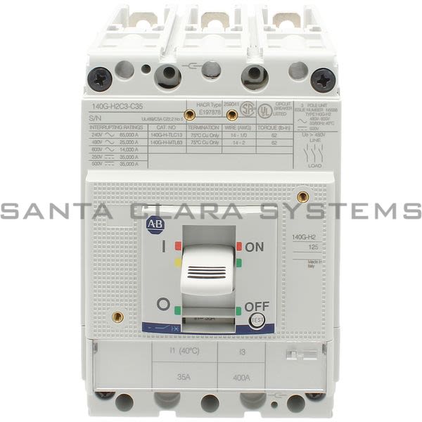 Allen Bradley 140G-H2C3-C35 Circuit Breaker Product Image