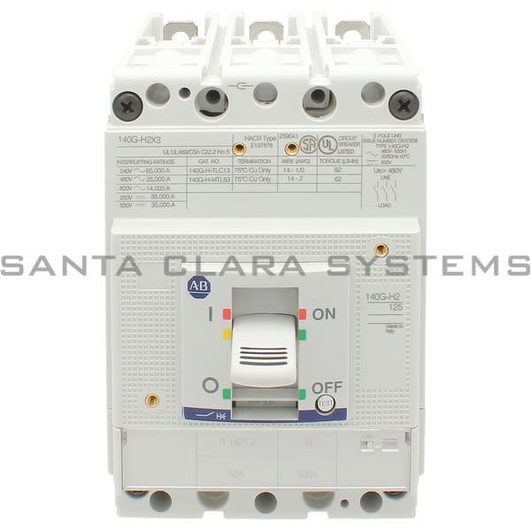 Allen Bradley 140G-H2C3-C50 Circuit Breaker Product Image