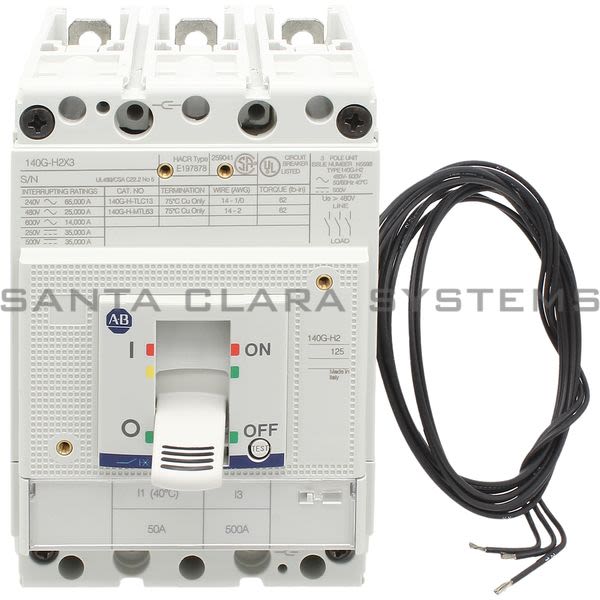 Allen Bradley 140G-H2C3-C50-KA Circuit Breaker Product Image