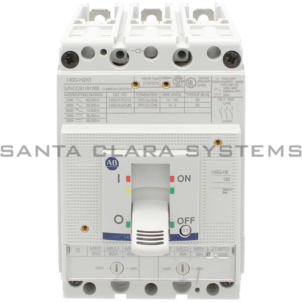 Allen Bradley 140G-H2F3-C80 Circuit Breaker Product Image