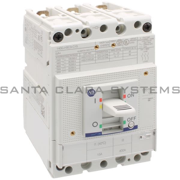 Allen Bradley 140G-H3C3-C15 Circuit Breaker Product Image