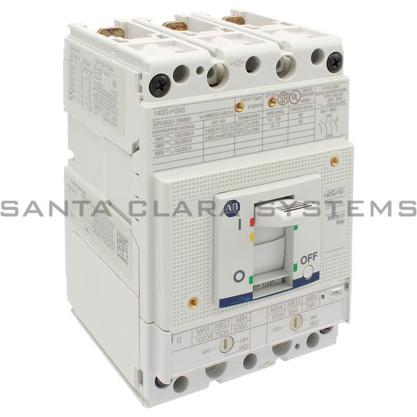 Allen Bradley 140G-H3F3-D10 Circuit Breaker Product Image