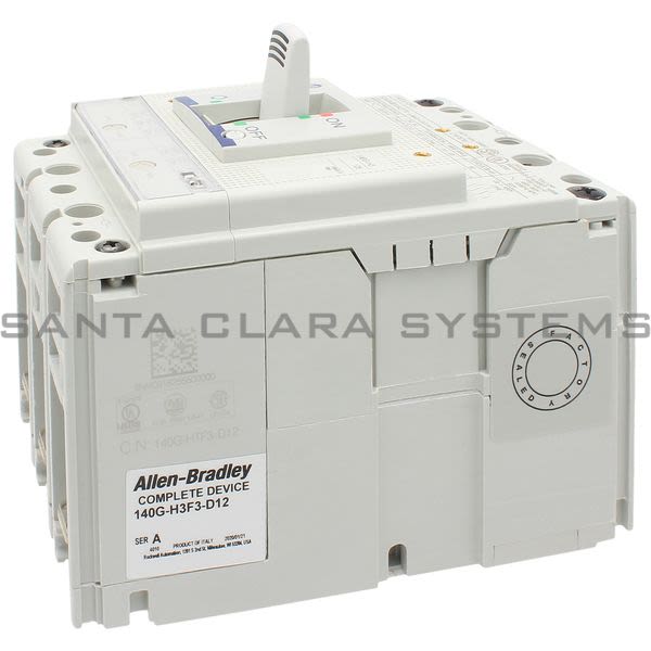 Allen Bradley 140G-H3F3-D12 Molded Case Circuit Breaker Product Image