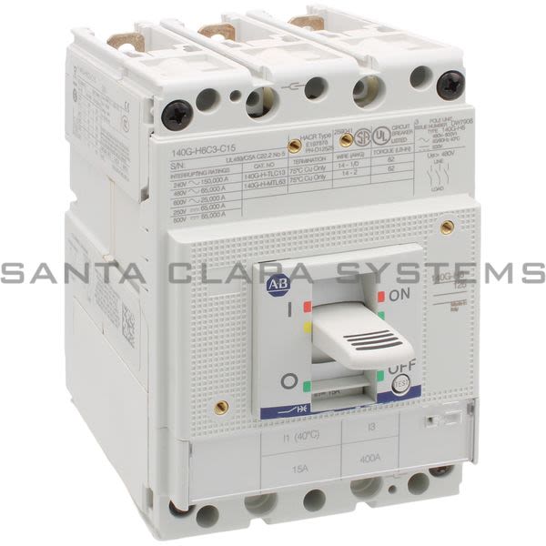 Allen Bradley 140G-H6C3-C15 Circuit Breaker Product Image