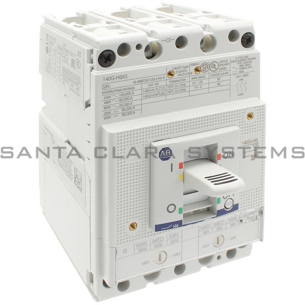 Allen Bradley 140G-H6F3-C80 Circuit Breaker Product Image