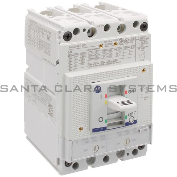 Allen Bradley 140G-H6F3-D10 Circuit Breaker Product Image