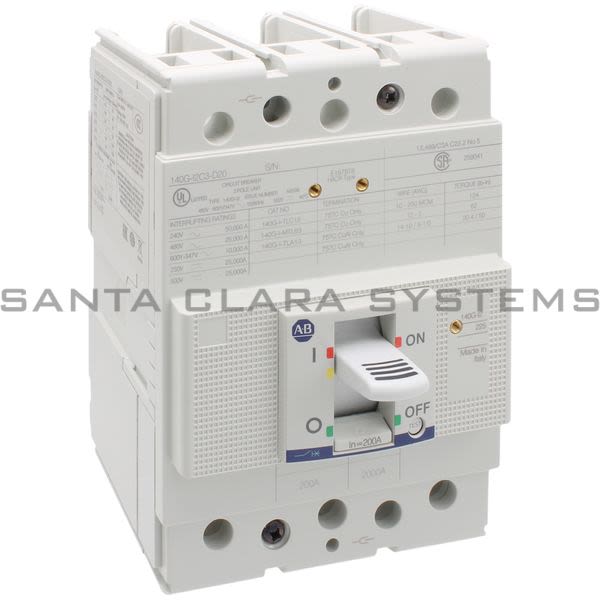 Allen Bradley 140G-I2C3-D20 Circuit Breaker Product Image
