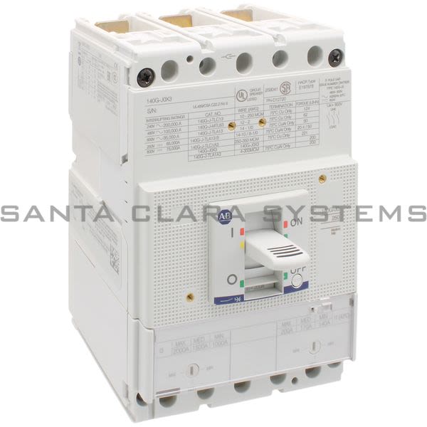 Allen Bradley 140G-J0F3-D20 Molded Case Circuit Breaker Product Image