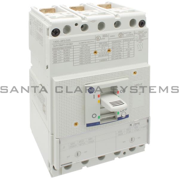 Allen Bradley 140G-J2F3-D25 Circuit Breaker Product Image