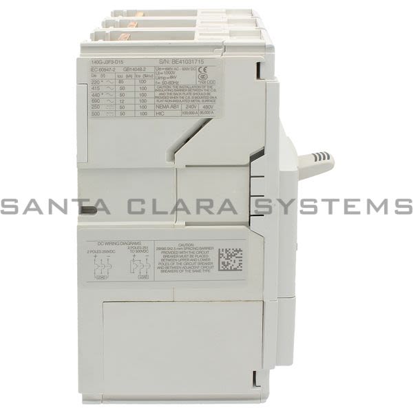 Allen Bradley 140G-J3F3-D15 Molded Case Circuit Breake Product Image