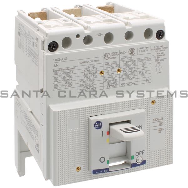Allen Bradley 140G-J3X3 Circuit Breaker Product Image