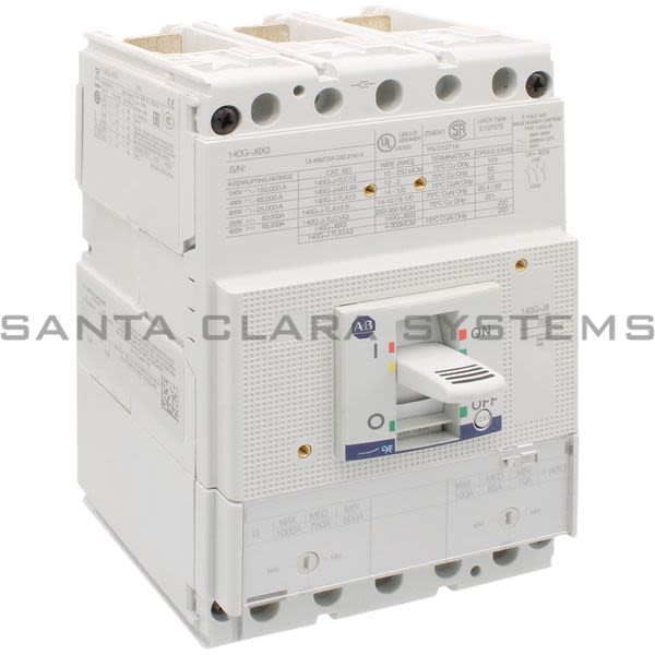 Allen Bradley 140G-J6F3-D10 Circuit Breaker Product Image