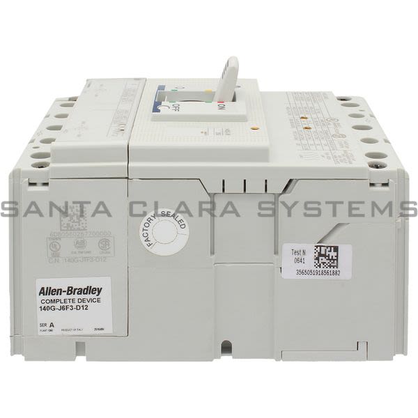 Allen Bradley 140G-J6F3-D12 Molded Case Circuit Breaker Product Image