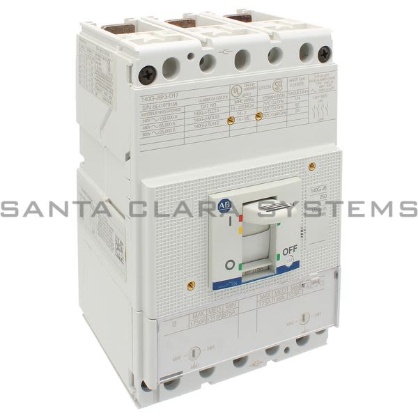 Allen Bradley 140G-J6F3-D17 Circuit Breaker Product Image