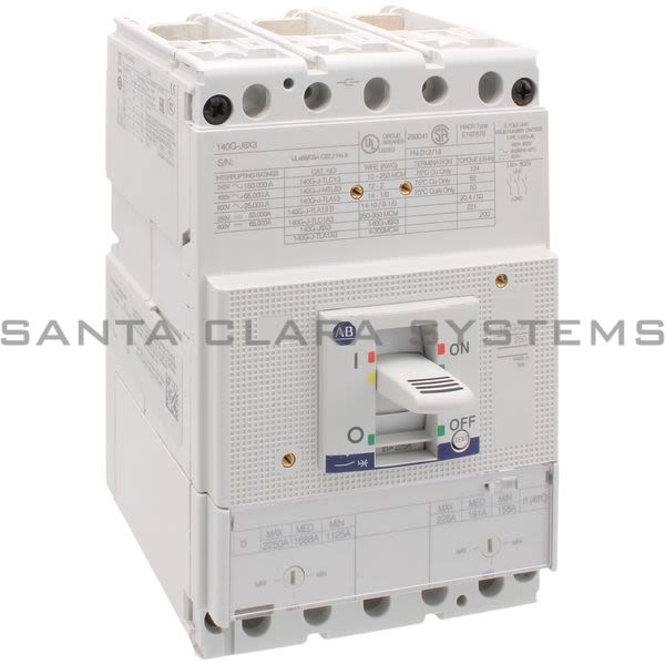 Allen Bradley 140G-J6F3-D22 Circuit Breaker Product Image