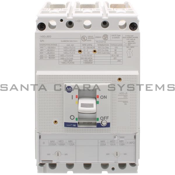 Allen Bradley 140G-J6F3-D22 Circuit Breaker Product Image