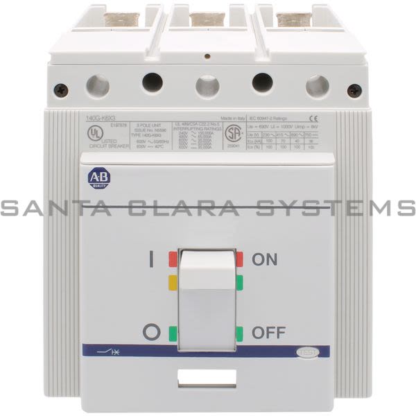 Allen Bradley 140G-K6X3 Circuit Breaker Product Image