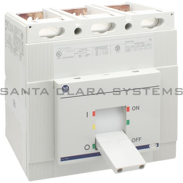 Allen Bradley 140G-M6X3 Molded Case Circuit Breaker Product Image