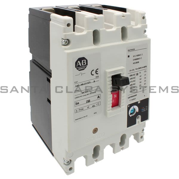 Allen Bradley 140L-N6J3-D25 Circuit Breaker Product Image