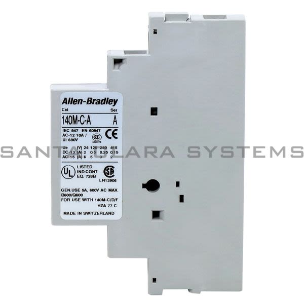 Allen Bradley 140M-C-ASA20 Auxiliary Contact Product Image