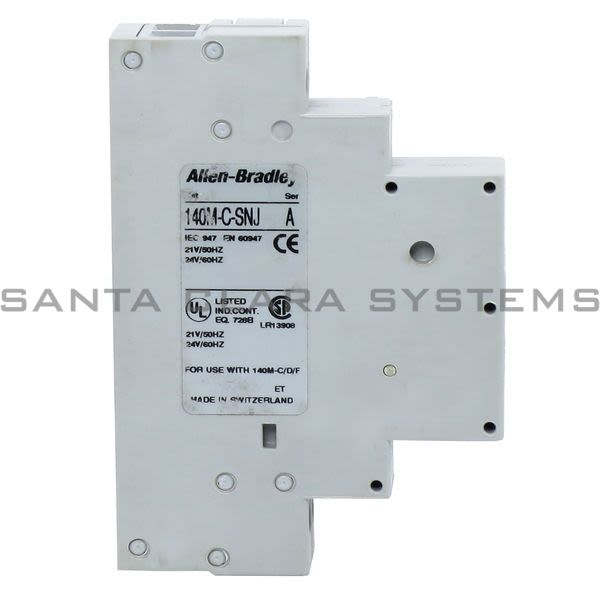 Allen Bradley 140M-C-SNJ Shunt Trip, Left Side Mounted, 21V 50Hz, 24V 60Hz Product Image