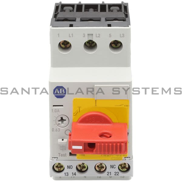 Allen Bradley 140M-C2E-B10-CX-KY Motor Protection Circuit Breaker Product Image