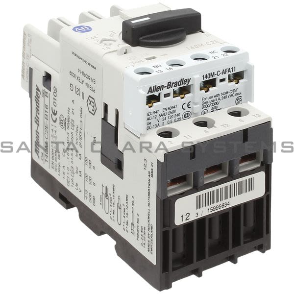 Allen Bradley 140M-C2E-B16-CX-TE Motor Protection Circuit Breaker Product Image