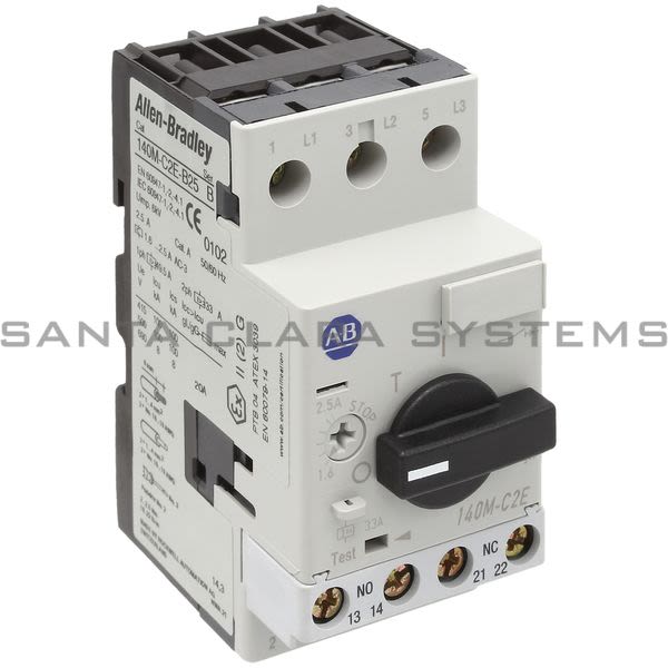 Allen Bradley 140M-C2E-B25-CX Motor Protection Circuit Breaker Product Image