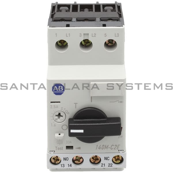 Allen Bradley 140M-C2E-B25-CX Motor Protection Circuit Breaker Product Image