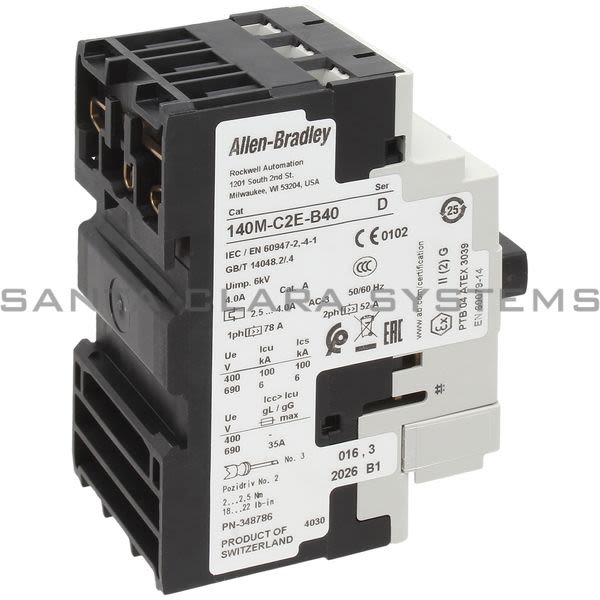 140MC2EB40KNCX Allen Bradley Motor Protection Circuit Breaker