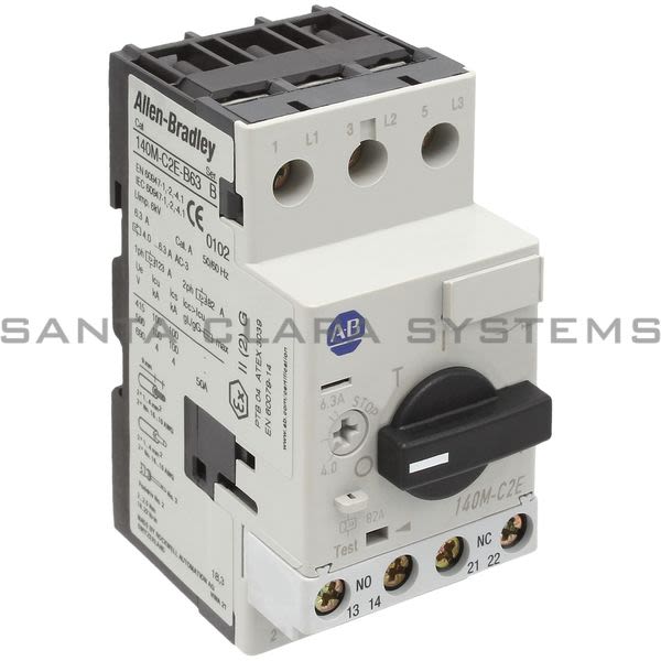 Allen Bradley Motor Protection Circuit Breaker 140MC2EB63CX En stock