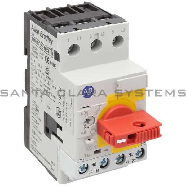 Allen Bradley 140M-C2E-B63-CX-KY Motor Protection Circuit Breaker Product Image