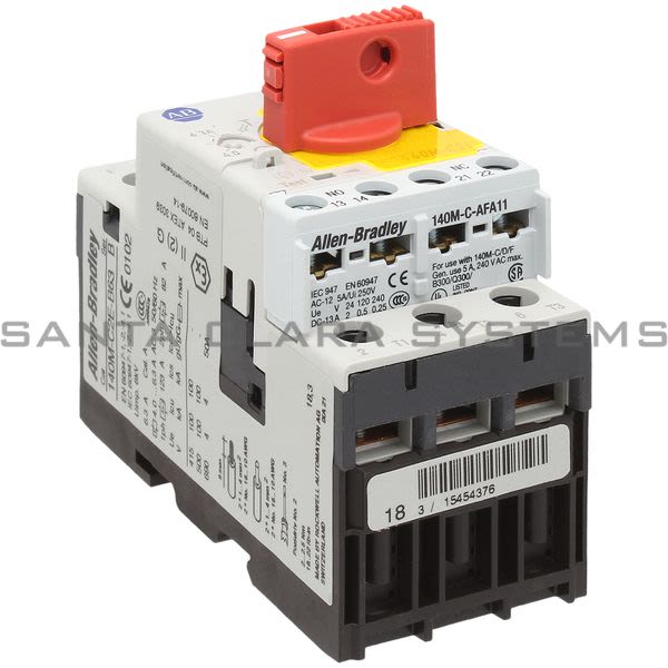 Allen Bradley 140M-C2E-B63-CX-KY Motor Protection Circuit Breaker Product Image