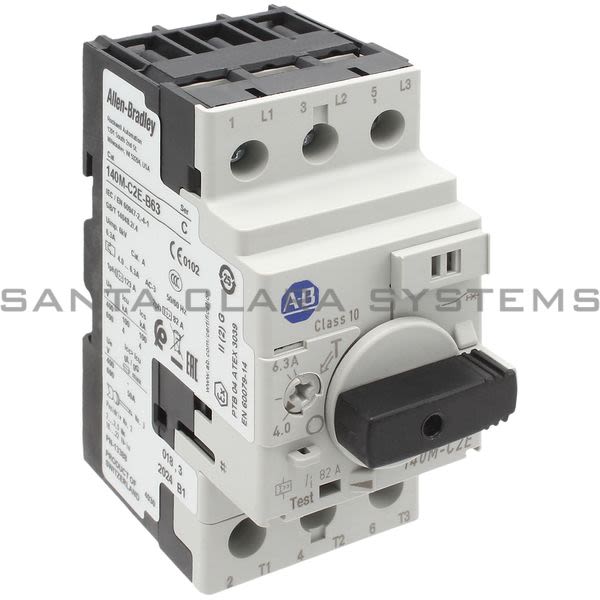 Allen Bradley 140M-C2E-B63-KN Motor Protector Circuit Breaker Product Image