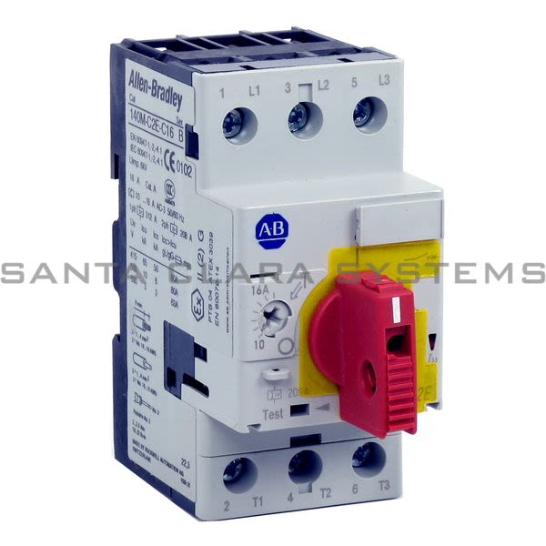 Allen Bradley 140M-C2E-C16-KY Motor Protection Circuit Breaker Product Image