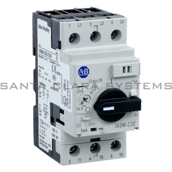 Allen Bradley 140M-C2E-C20 Motor Protection Circuit Breaker Product Image