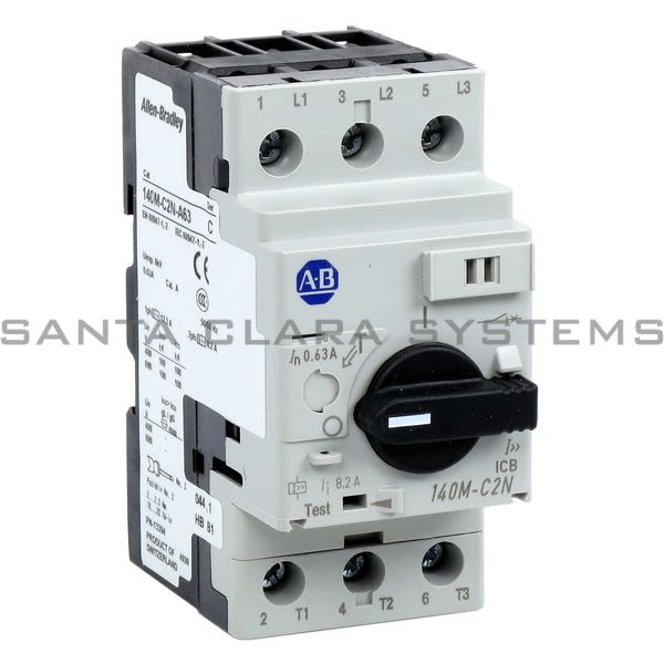 Allen Bradley 140M-C2N-A63 Motor Protector Circuit Breaker Product Image