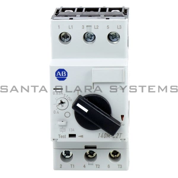 Allen Bradley 140M-C2T-A63 Motor Protection Circuit Breaker Product Image