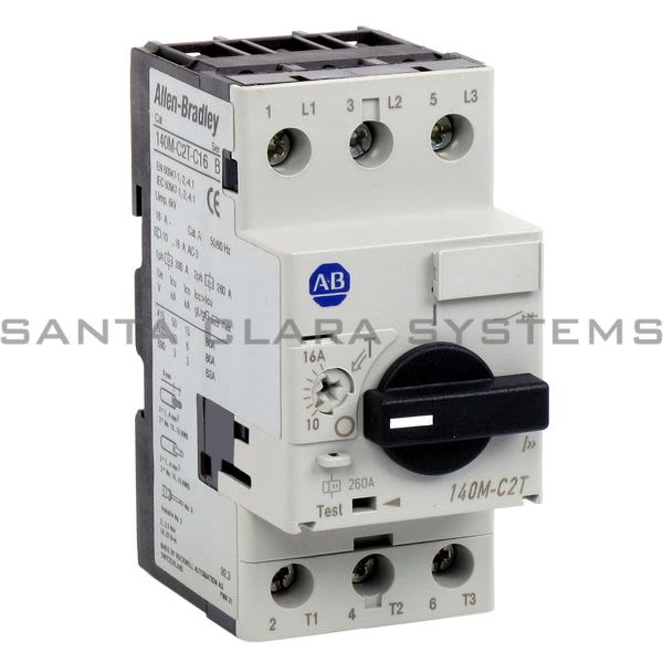Allen Bradley 140M-C2T-C16 Motor Protector Circuit Breaker Product Image