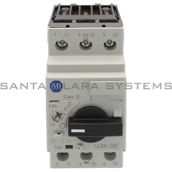 Allen Bradley 140M-D8E-B25 Motor Protection Circuit Breaker Product Image