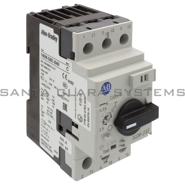 Allen Bradley 140M-D8E-B40 Motor Protection Circuit Breaker Product Image