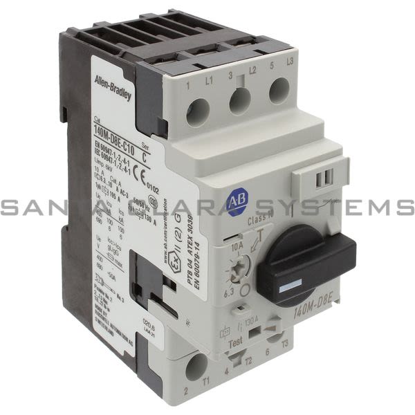 Allen Bradley 140M-D8E-C10 Motor Protection Circuit Breaker Product Image